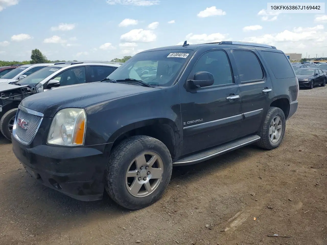 2007 GMC Yukon Denali VIN: 1GKFK63867J169442 Lot: 61304076