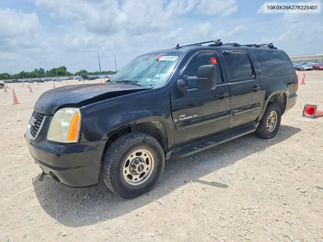 2007 GMC Yukon Xl K2500 VIN: 1GKGK26K27R225401 Lot: 61586306