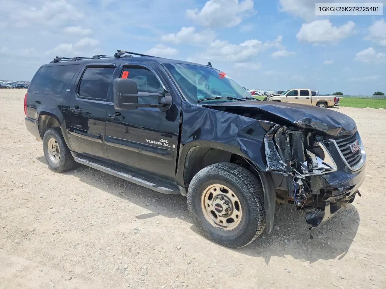 2007 GMC Yukon Xl K2500 VIN: 1GKGK26K27R225401 Lot: 61586306