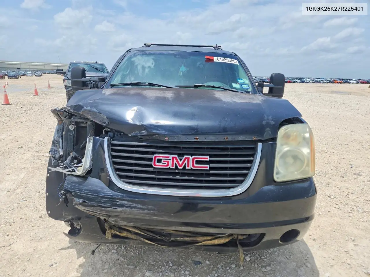 2007 GMC Yukon Xl K2500 VIN: 1GKGK26K27R225401 Lot: 61586306