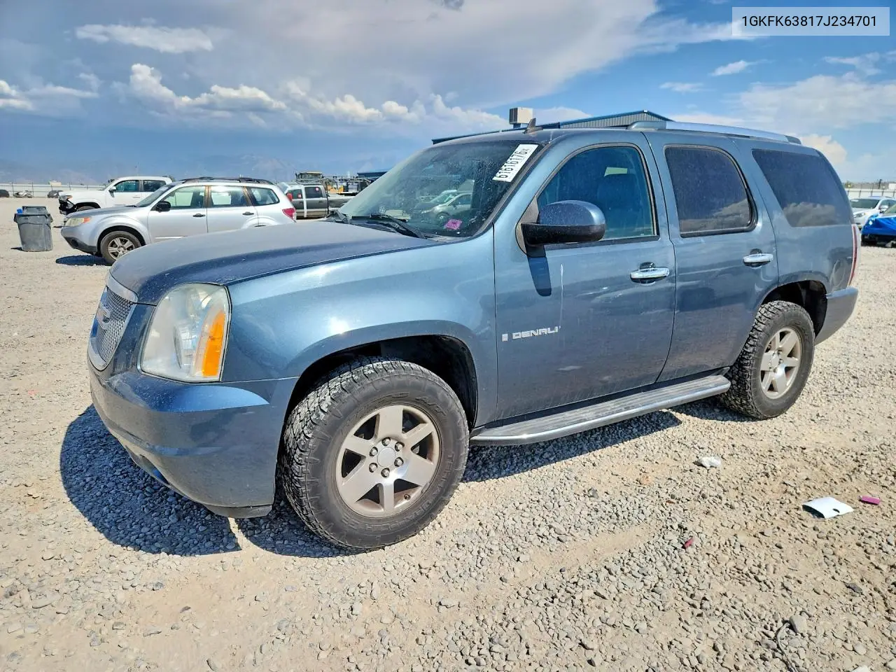 2007 GMC Yukon Denali VIN: 1GKFK63817J234701 Lot: 61616176