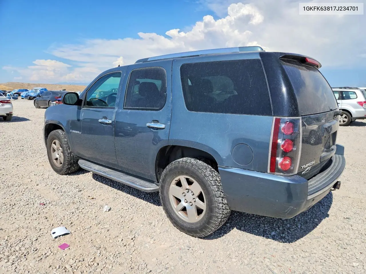2007 GMC Yukon Denali VIN: 1GKFK63817J234701 Lot: 61616176