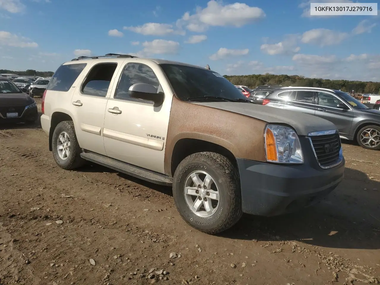 1GKFK13017J279716 2007 GMC Yukon