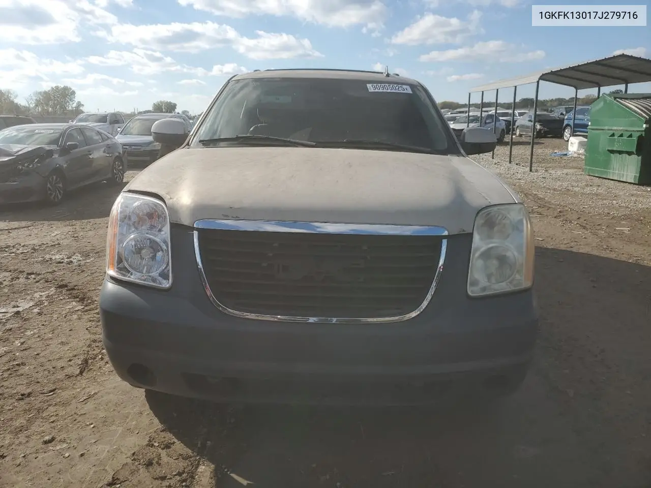 1GKFK13017J279716 2007 GMC Yukon