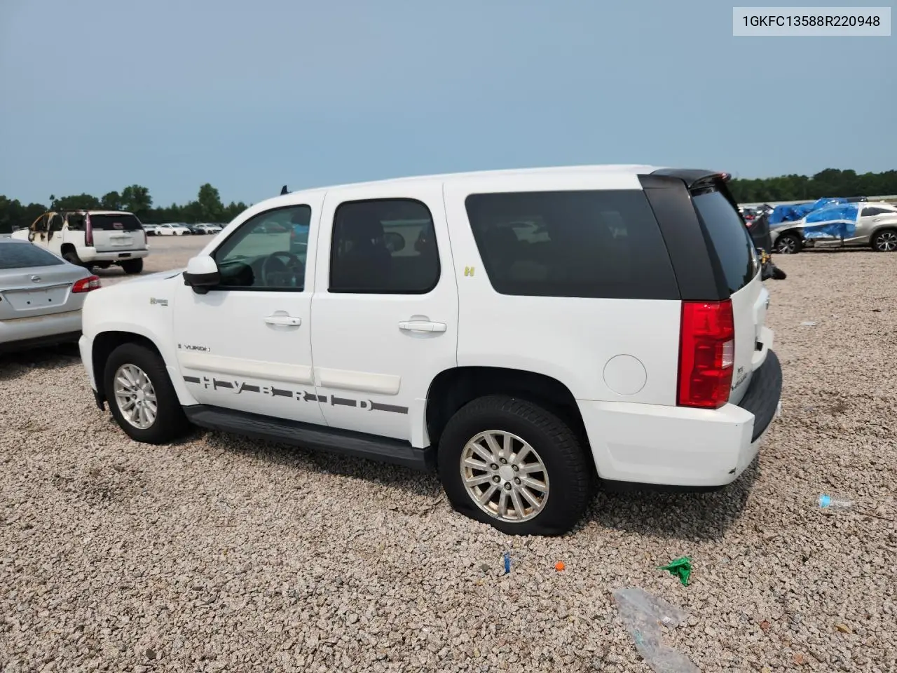 2008 GMC Yukon Hybrid VIN: 1GKFC13588R220948 Lot: 57381616