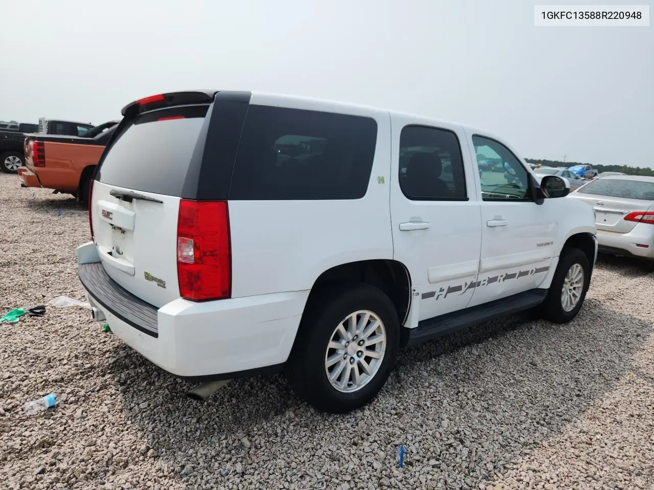 2008 GMC Yukon Hybrid VIN: 1GKFC13588R220948 Lot: 57381616