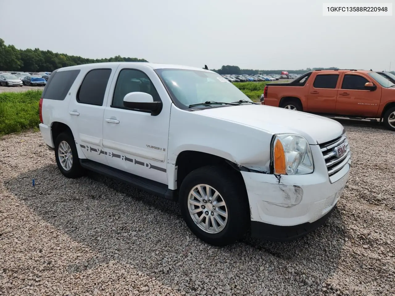 2008 GMC Yukon Hybrid VIN: 1GKFC13588R220948 Lot: 57381616