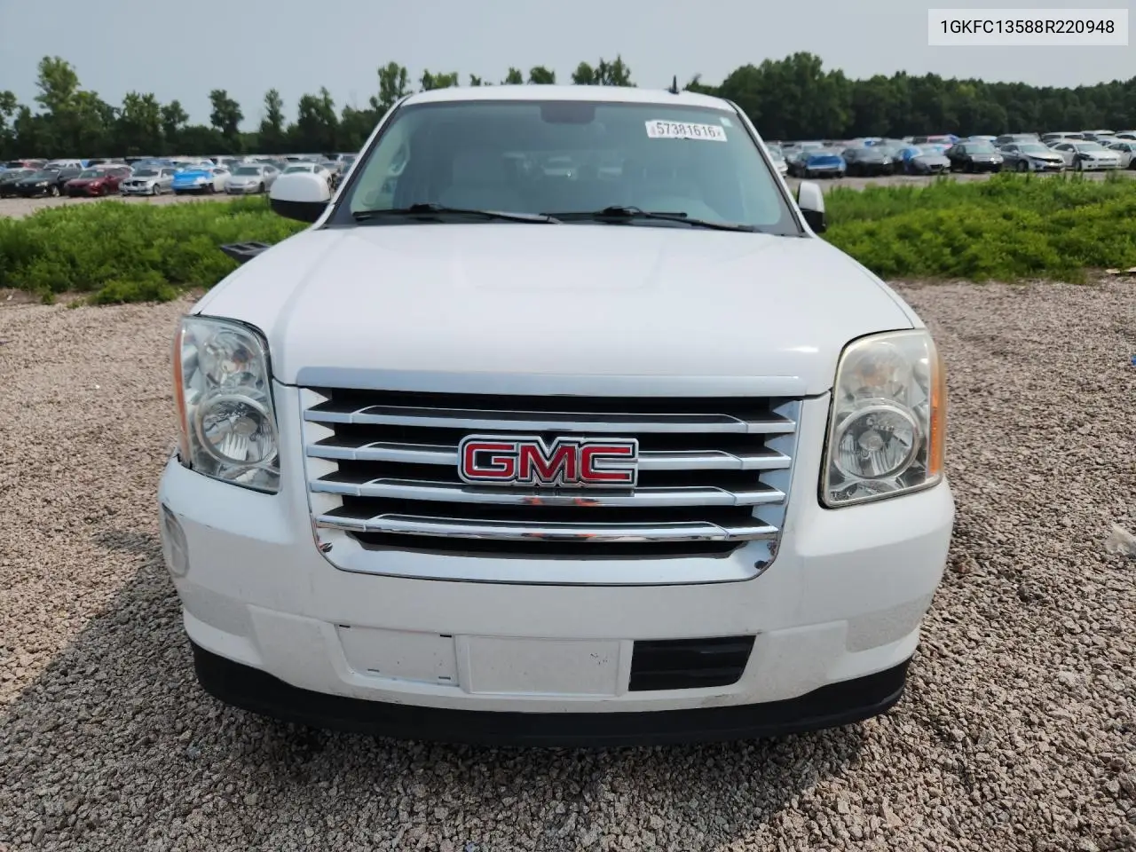 2008 GMC Yukon Hybrid VIN: 1GKFC13588R220948 Lot: 57381616