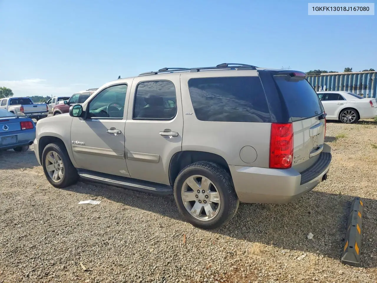2008 GMC Yukon VIN: 1GKFK13018J167080 Lot: 57949046