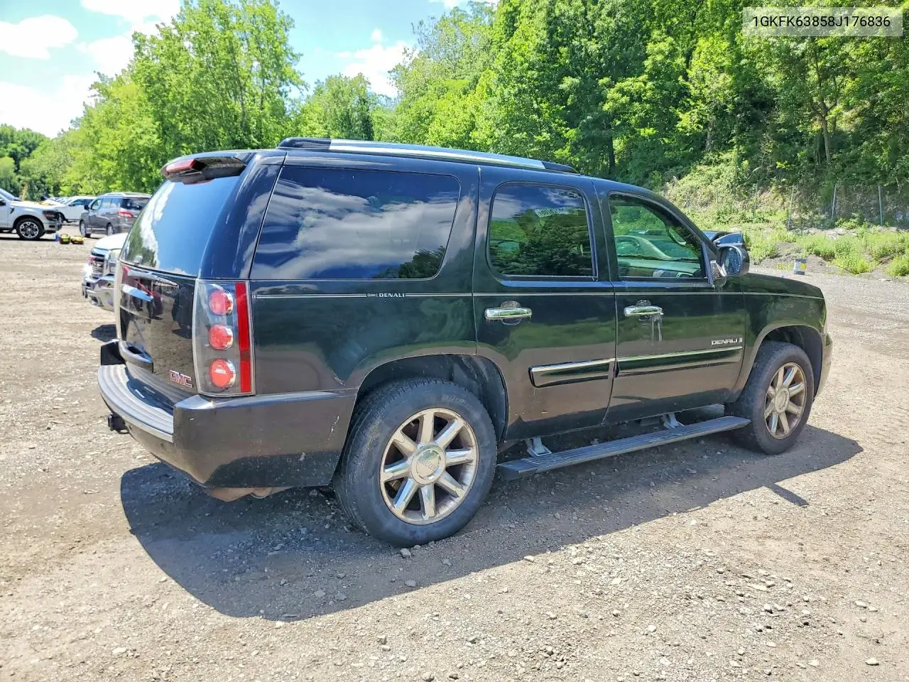 2008 GMC Yukon Denali VIN: 1GKFK63858J176836 Lot: 58326786