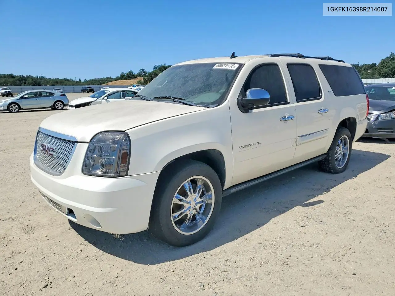 2008 GMC Yukon Xl K1500 VIN: 1GKFK16398R214007 Lot: 58621616