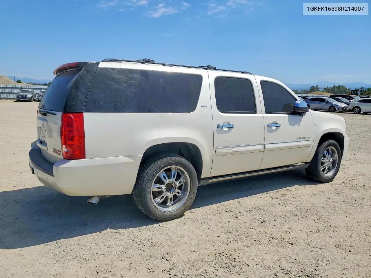 2008 GMC Yukon Xl K1500 VIN: 1GKFK16398R214007 Lot: 58621616