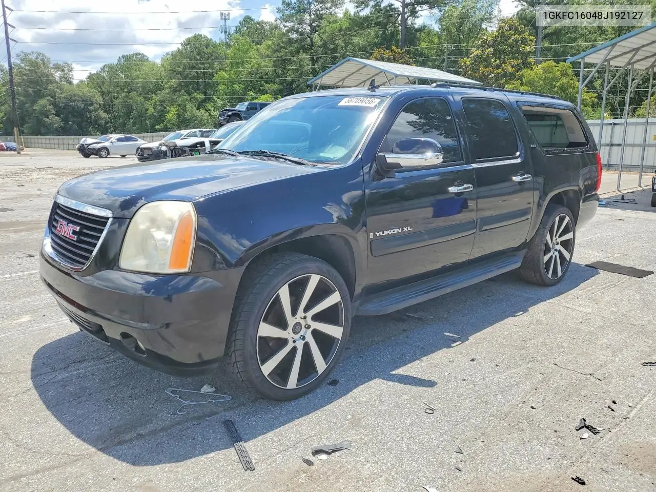 2008 GMC Yukon Xl C1500 VIN: 1GKFC16048J192127 Lot: 58709056