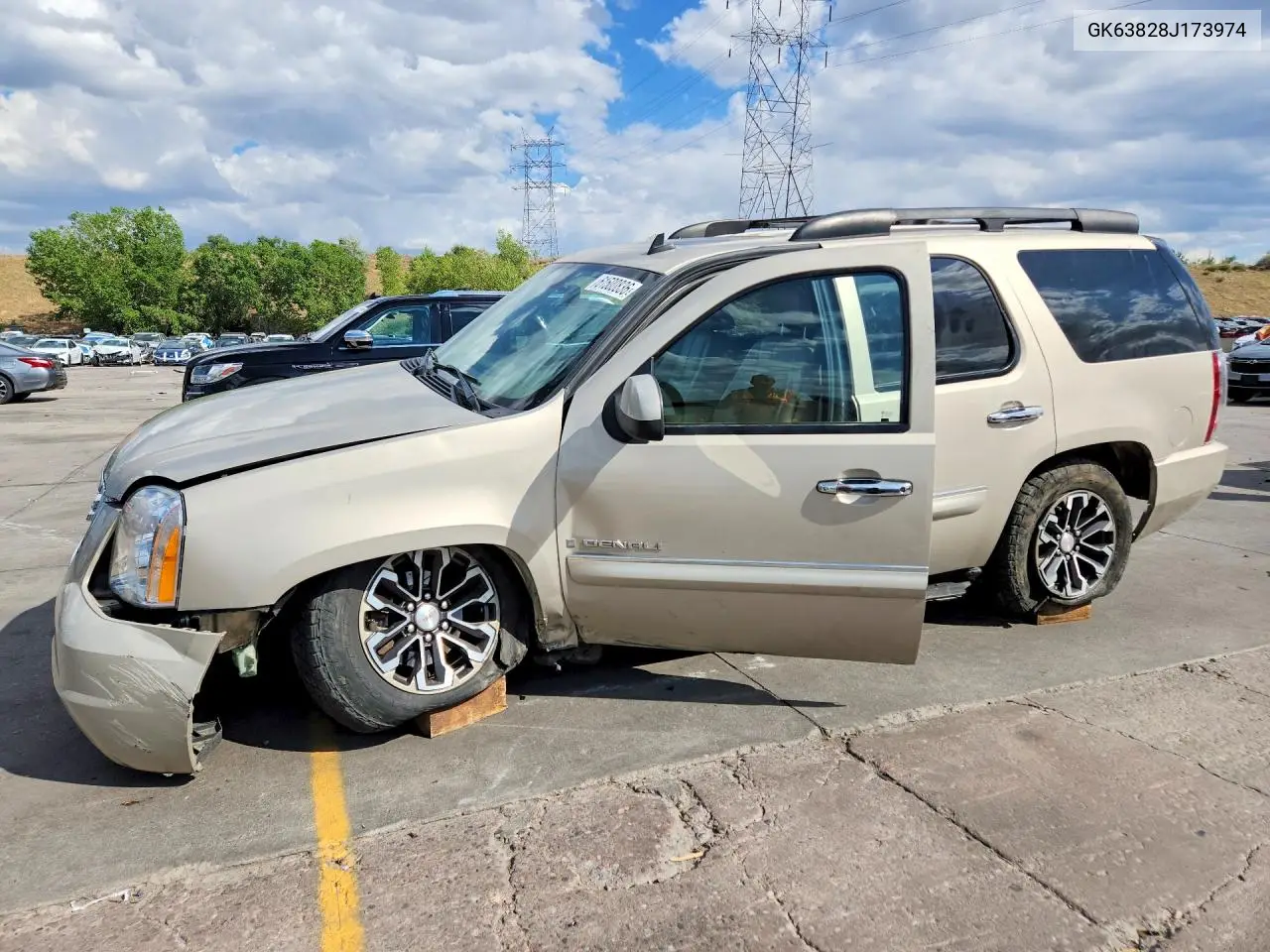 2008 GMC Yukon VIN: GK63828J173974 Lot: 61500836