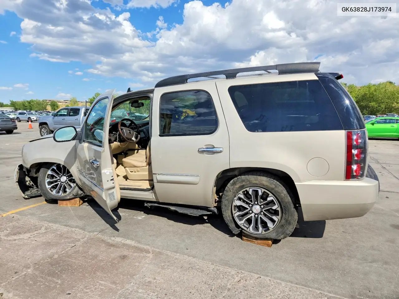 2008 GMC Yukon VIN: GK63828J173974 Lot: 61500836