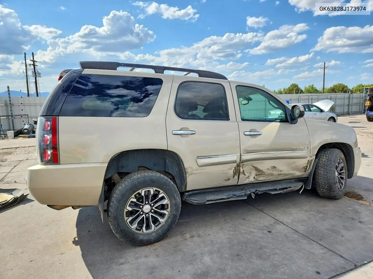 2008 GMC Yukon VIN: GK63828J173974 Lot: 61500836