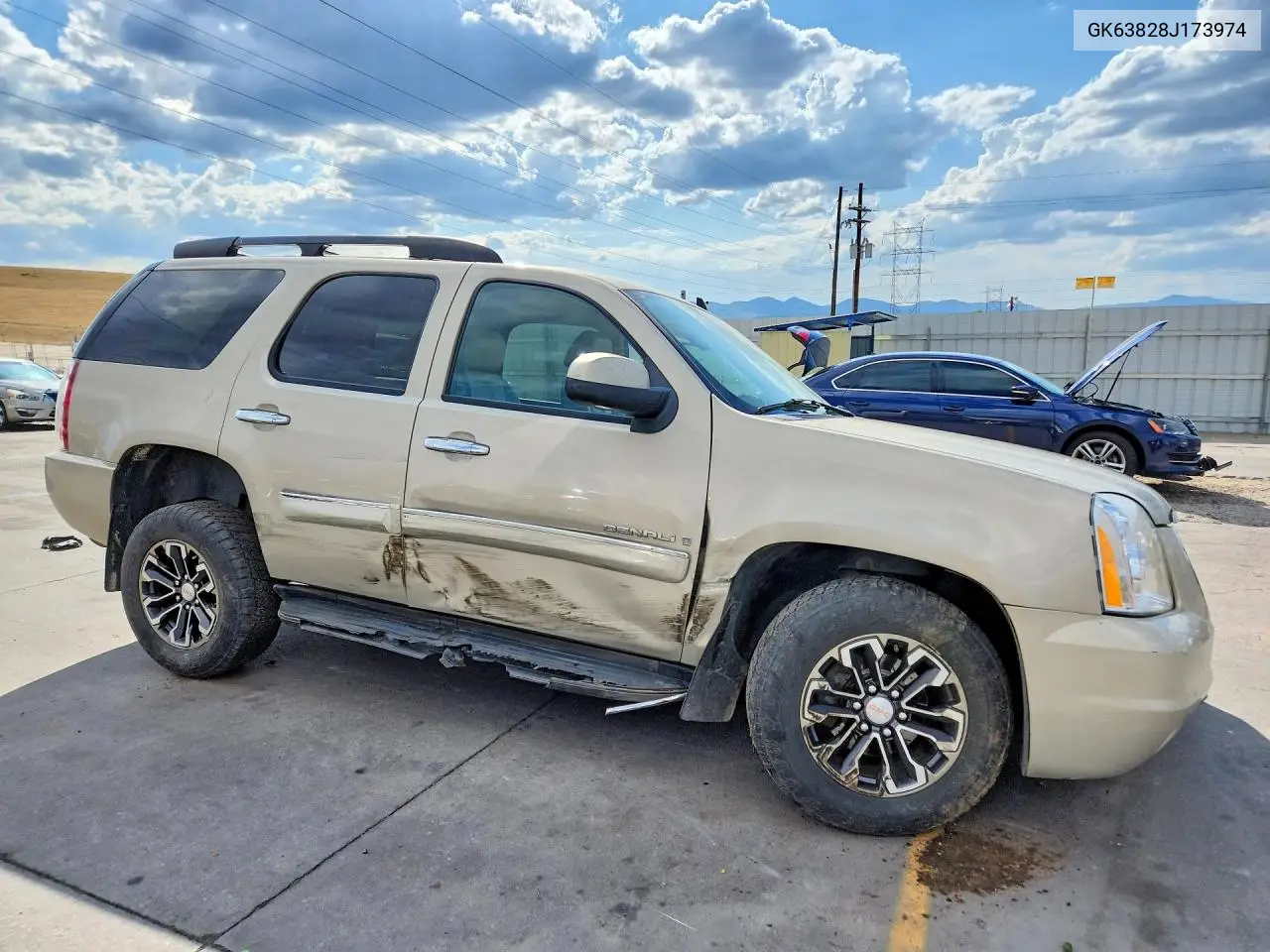 2008 GMC Yukon VIN: GK63828J173974 Lot: 61500836