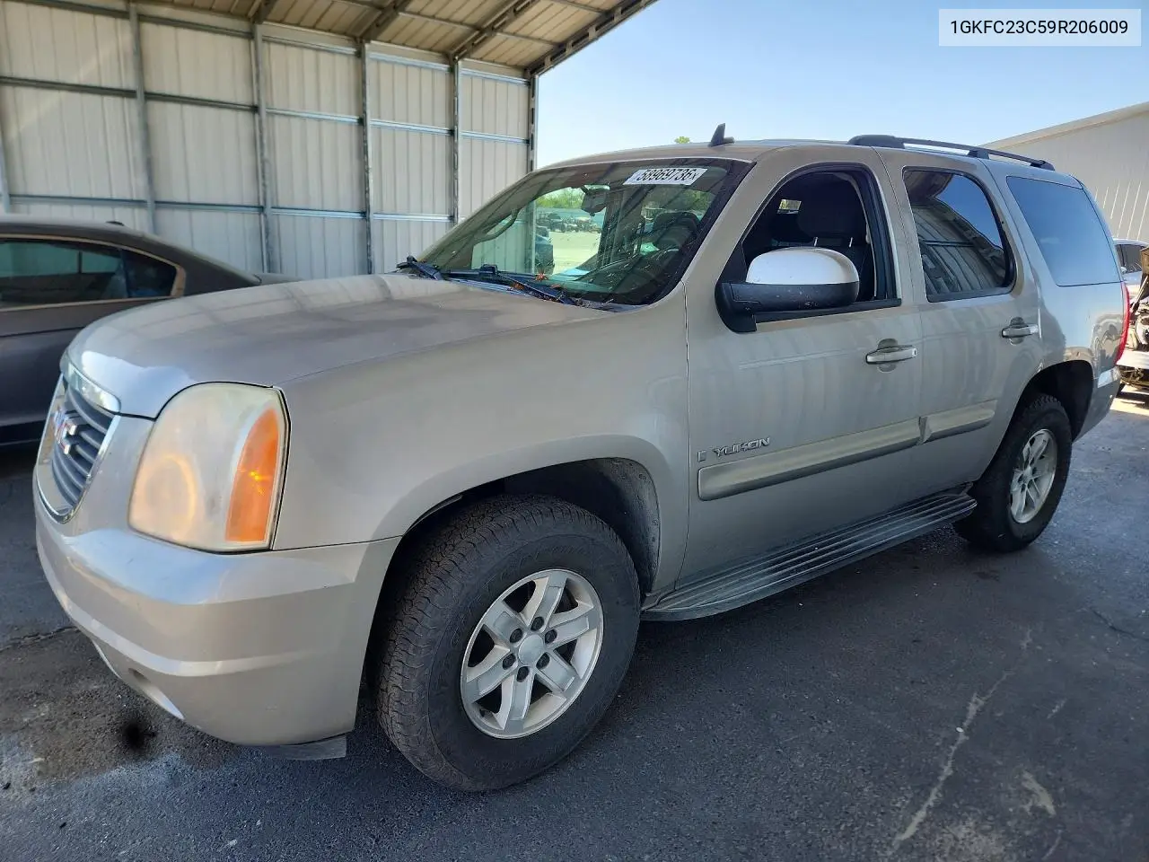 2009 GMC Yukon Sle VIN: 1GKFC23C59R206009 Lot: 58969736