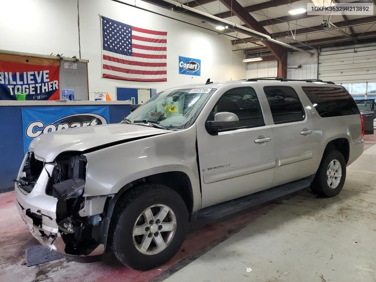 1GKFK36329R213892 2009 GMC Yukon Xl K1500 Slt