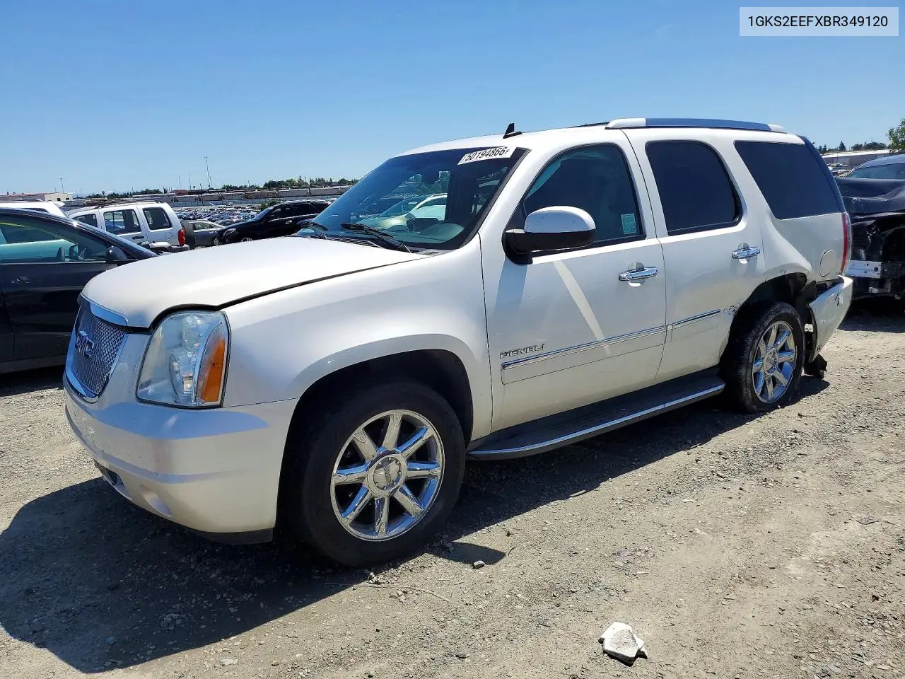 1GKS2EEFXBR349120 2011 GMC Yukon Denali