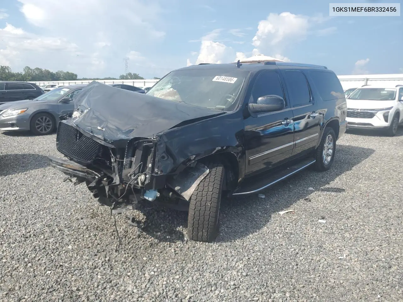 2011 GMC Yukon Xl Denali VIN: 1GKS1MEF6BR332456 Lot: 60148586