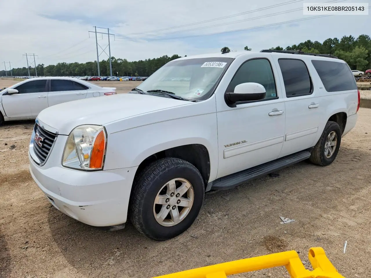 2011 GMC Yukon Xl C1500 Slt VIN: 1GKS1KE08BR205143 Lot: 60630196