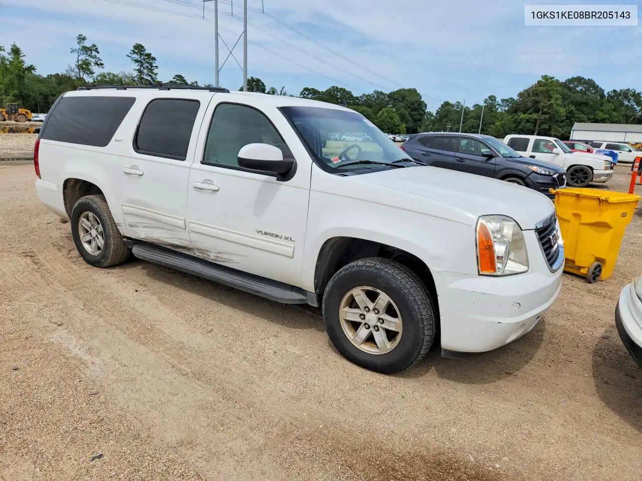 2011 GMC Yukon Xl C1500 Slt VIN: 1GKS1KE08BR205143 Lot: 60630196