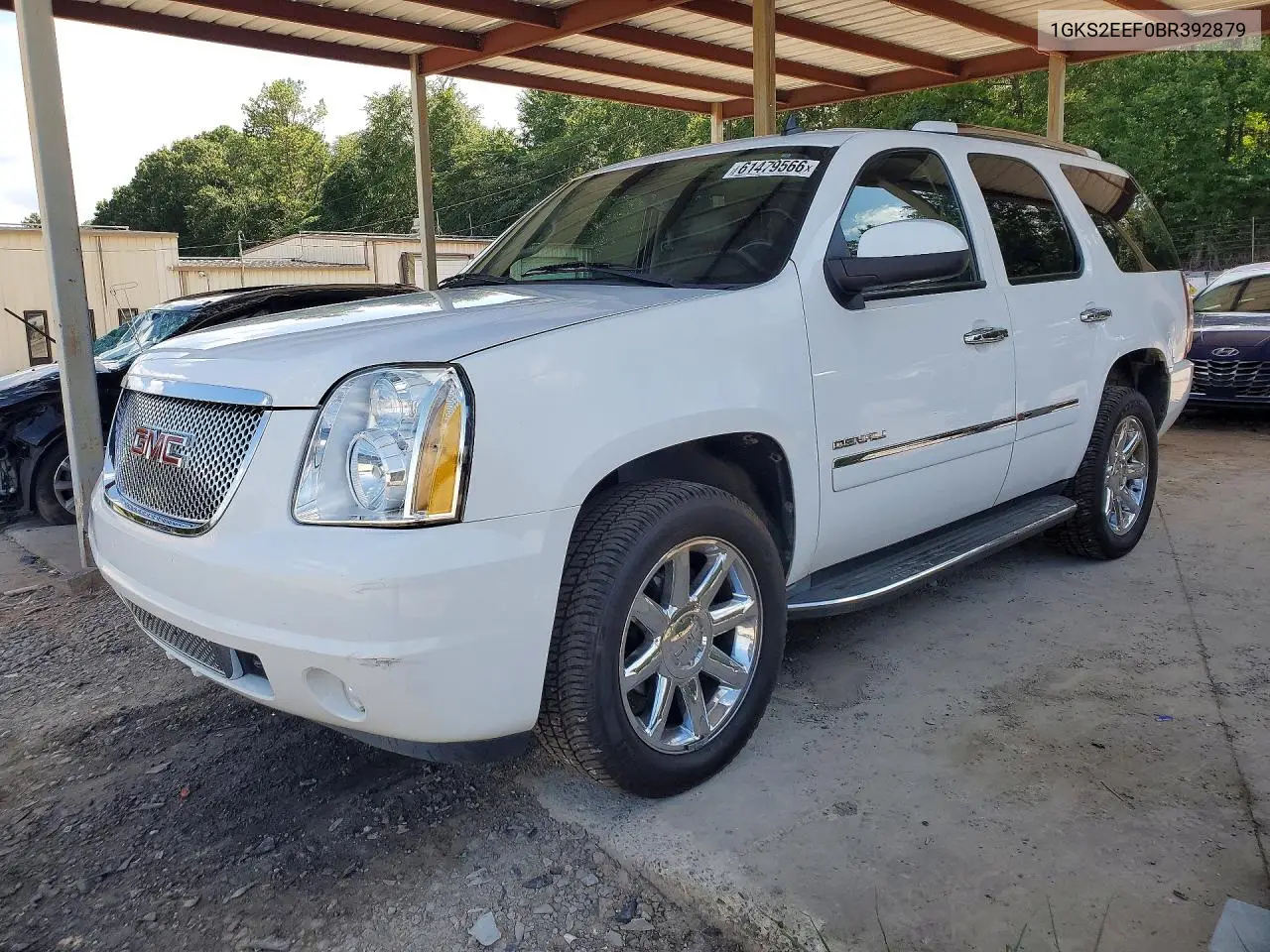 2011 GMC Yukon Denali VIN: 1GKS2EEF0BR392879 Lot: 61479566