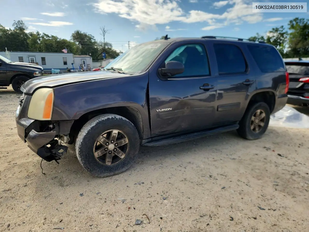 2011 GMC Yukon Sle VIN: 1GKS2AE03BR130519 Lot: 61743236