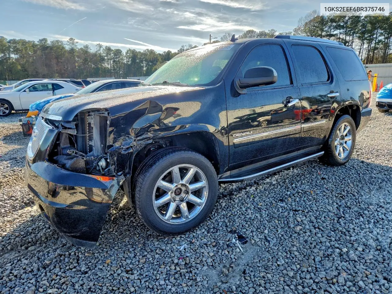 1GKS2EEF6BR375746 2011 GMC Yukon Denali
