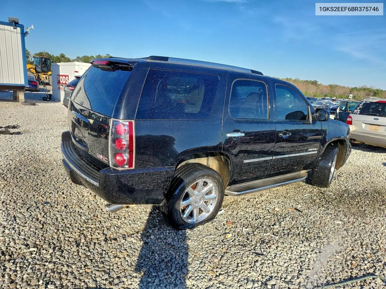 1GKS2EEF6BR375746 2011 GMC Yukon Denali