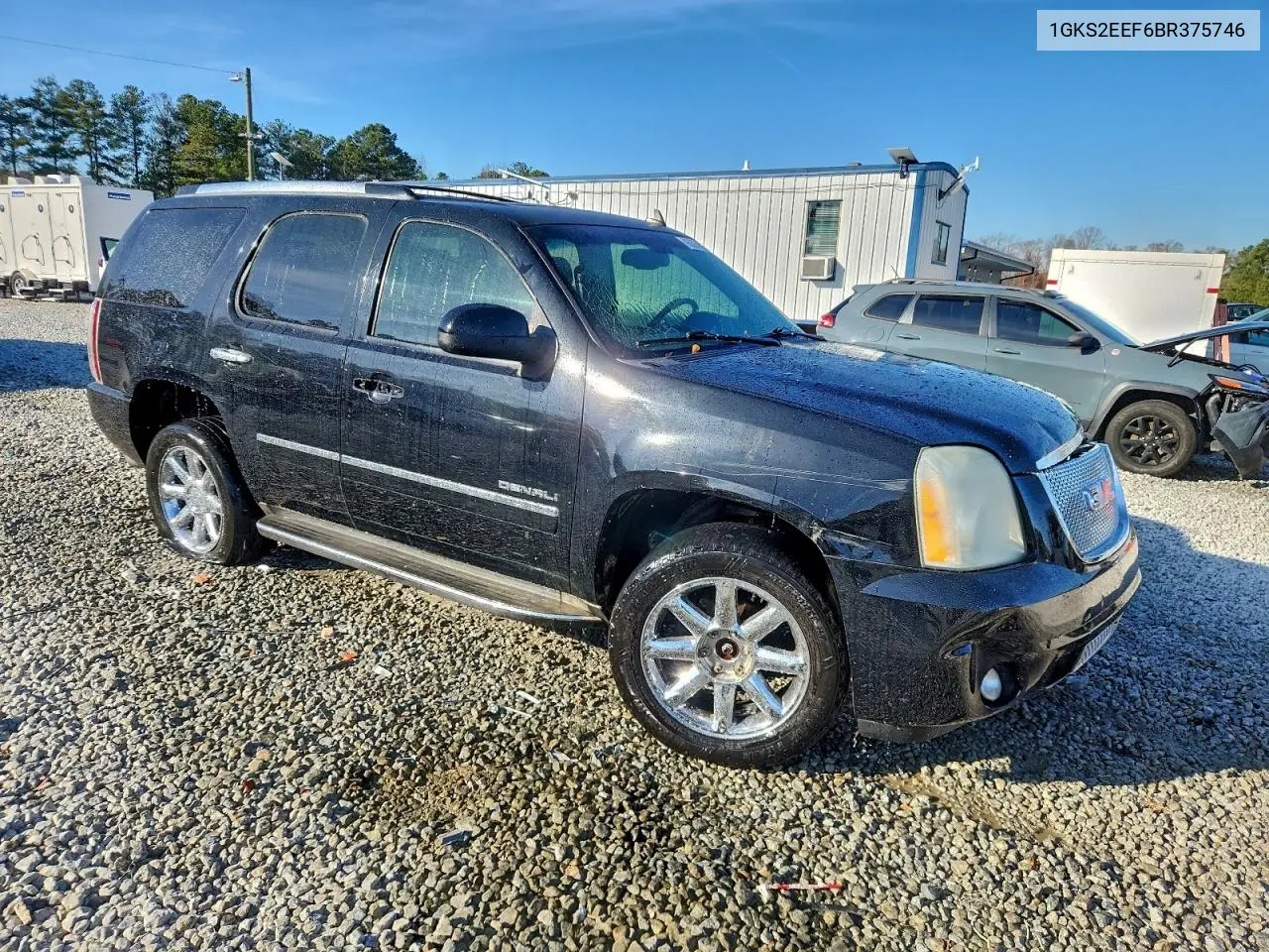 1GKS2EEF6BR375746 2011 GMC Yukon Denali