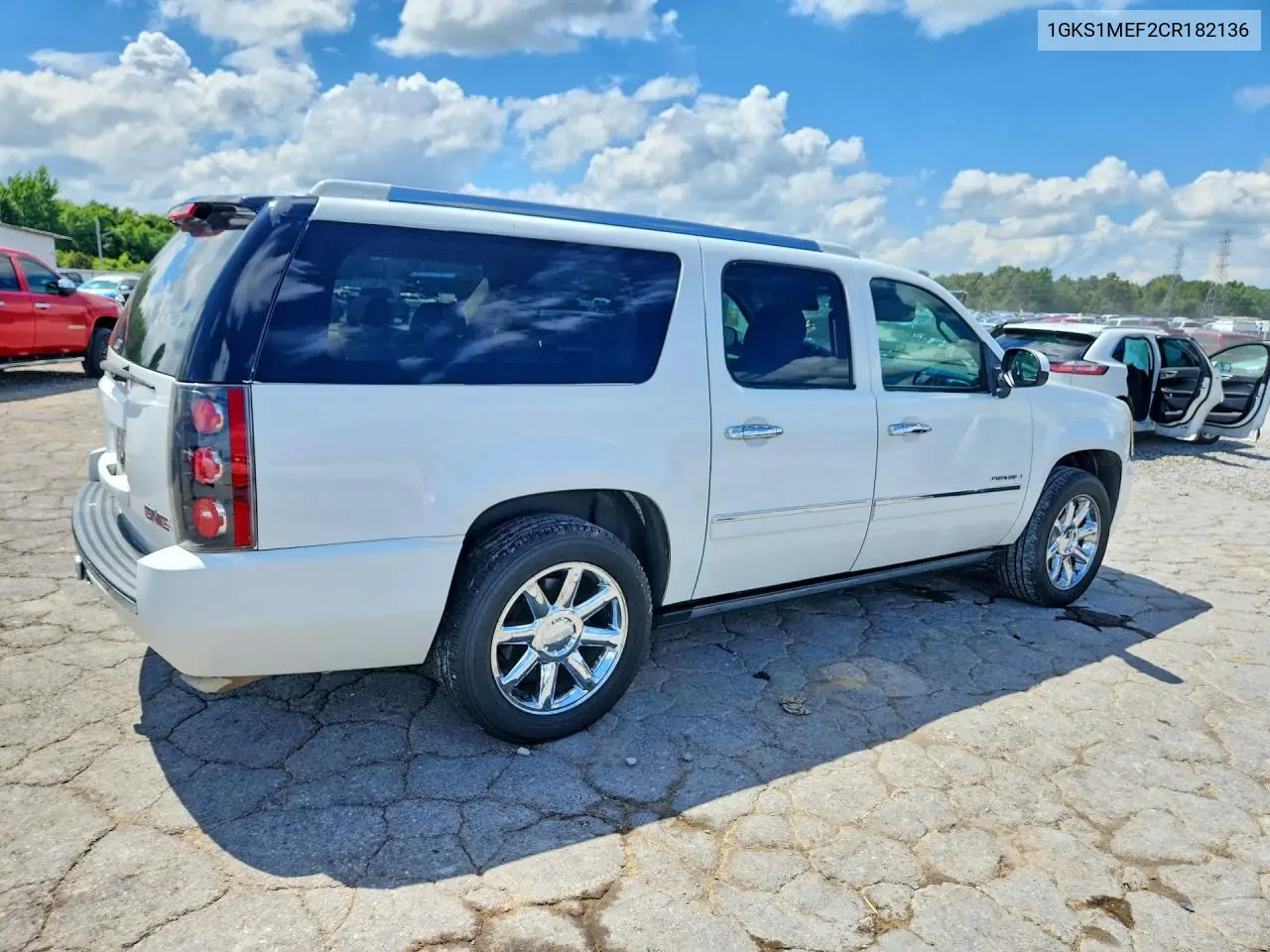 2012 GMC Yukon Xl Denali VIN: 1GKS1MEF2CR182136 Lot: 60767286