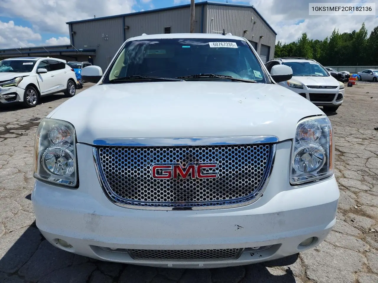 2012 GMC Yukon Xl Denali VIN: 1GKS1MEF2CR182136 Lot: 60767286