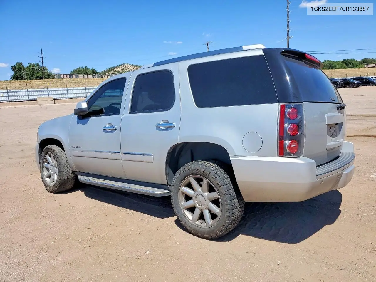 2012 GMC Yukon Denali VIN: 1GKS2EEF7CR133887 Lot: 61097446