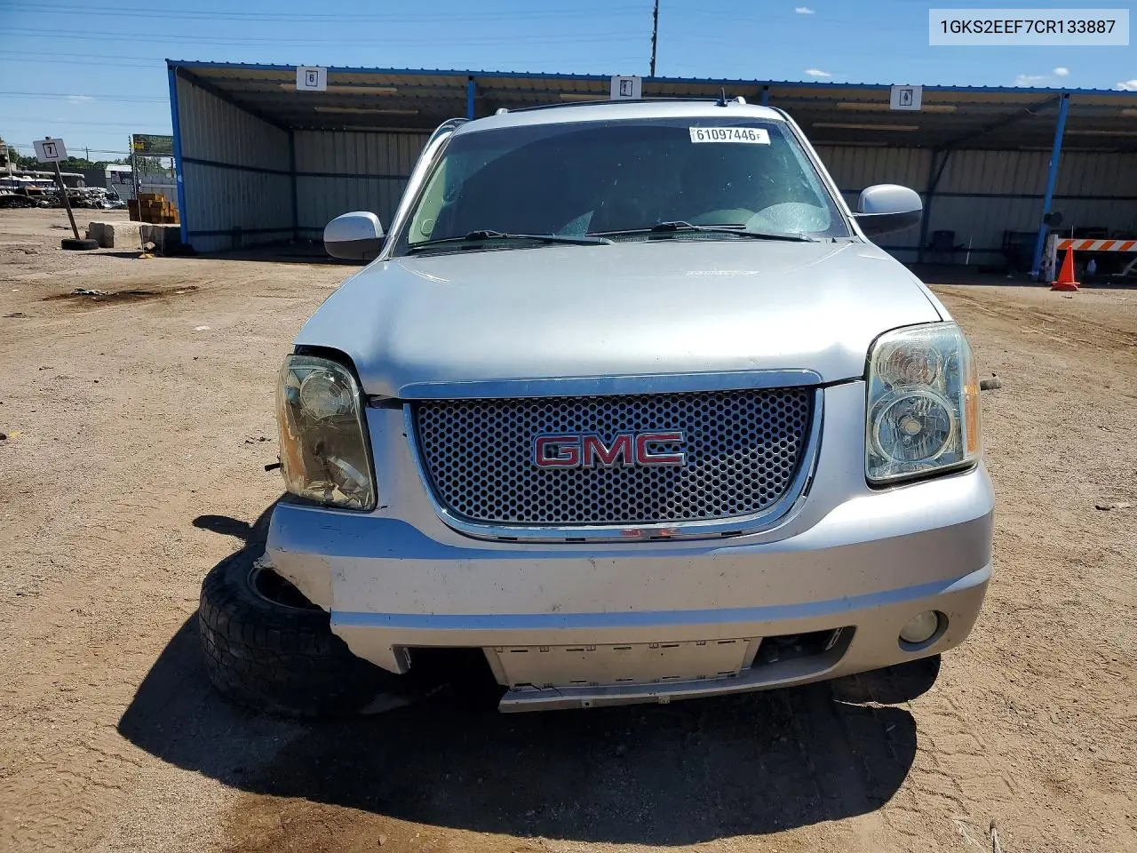 2012 GMC Yukon Denali VIN: 1GKS2EEF7CR133887 Lot: 61097446