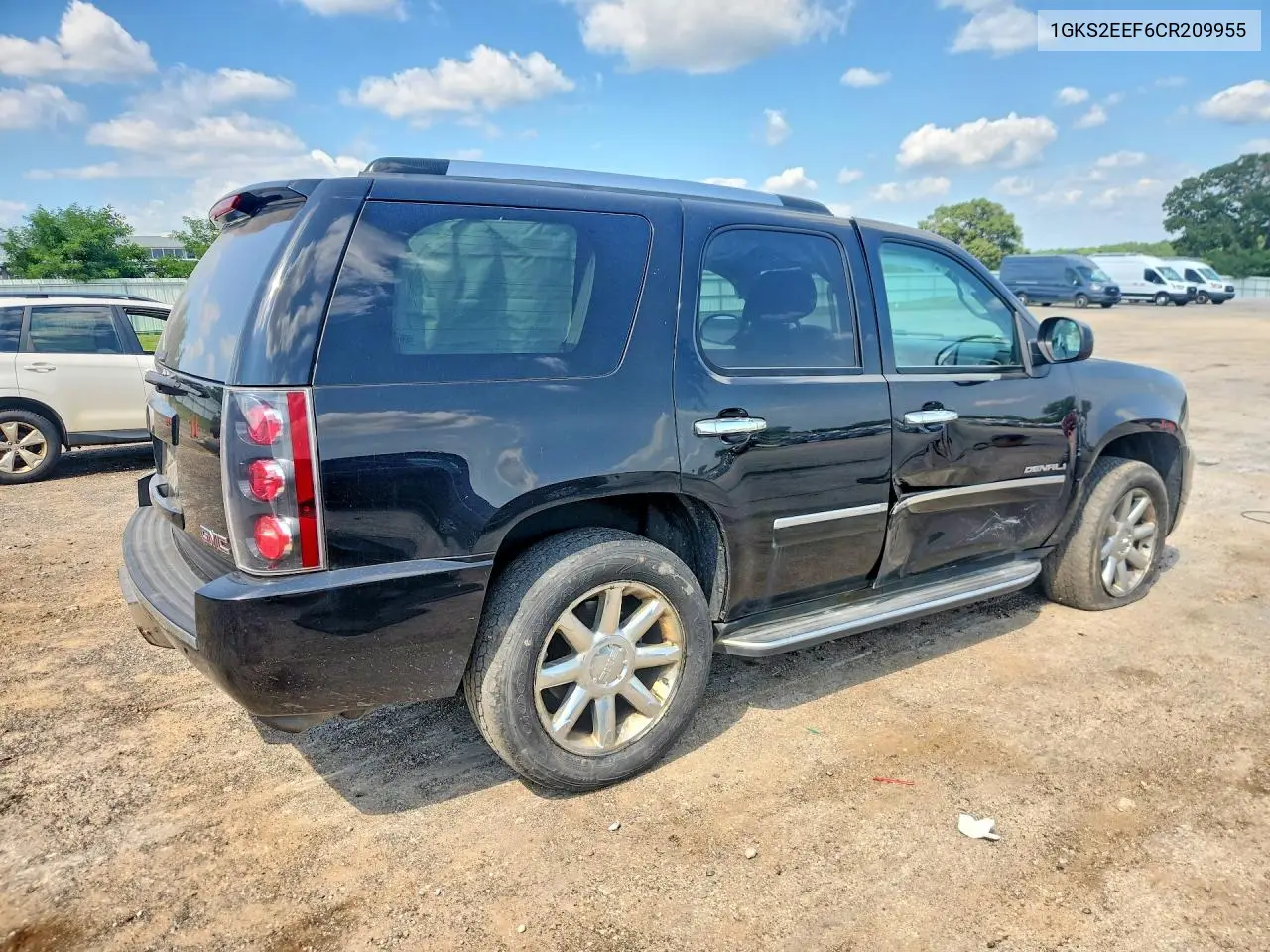 2012 GMC Yukon Denali VIN: 1GKS2EEF6CR209955 Lot: 61300576