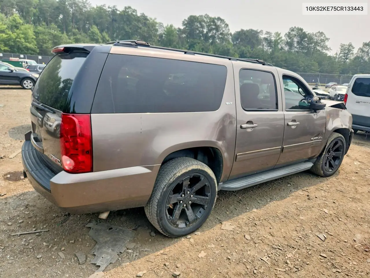 2012 GMC Yukon Xl K1500 Slt VIN: 1GKS2KE75CR133443 Lot: 61444366