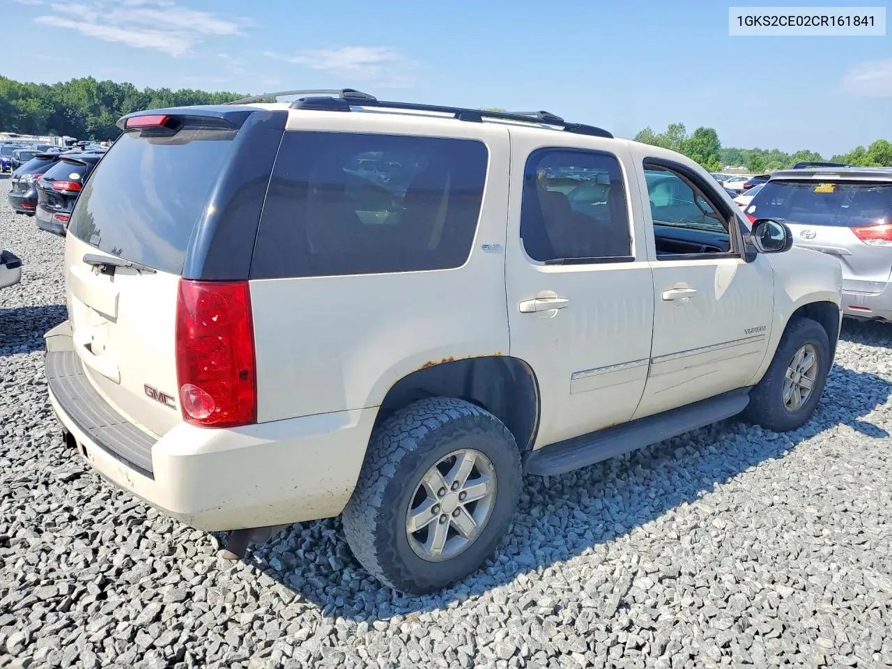2012 GMC Yukon Slt VIN: 1GKS2CE02CR161841 Lot: 85791945