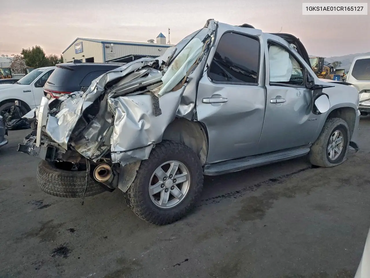 1GKS1AE01CR165127 2012 GMC Yukon Sle