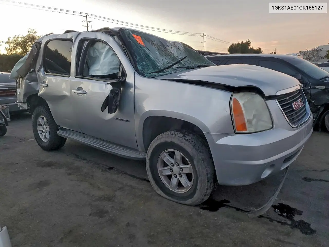 1GKS1AE01CR165127 2012 GMC Yukon Sle
