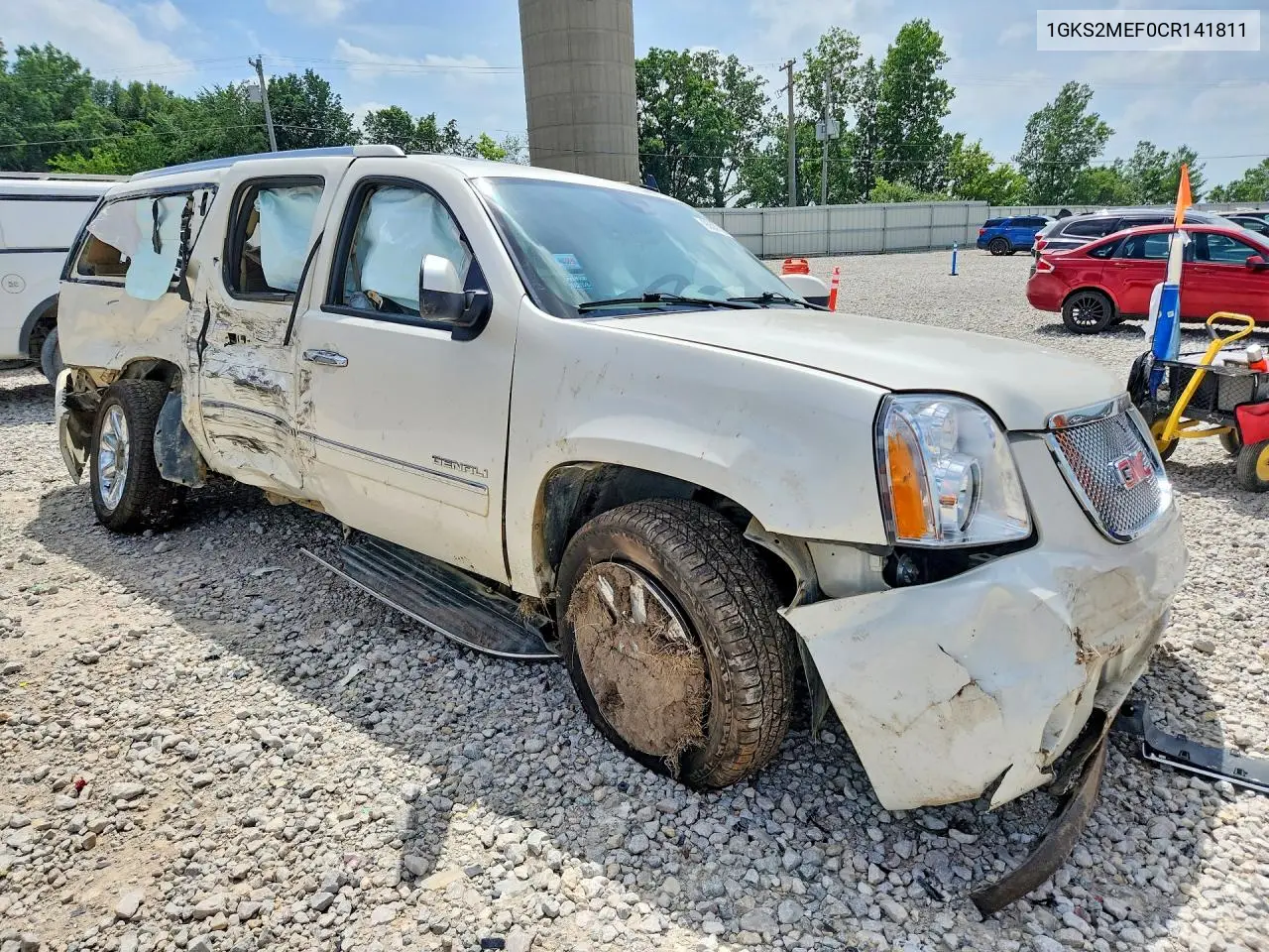 2012 GMC Yukon Xl Denali VIN: 1GKS2MEF0CR141811 Lot: 95587025