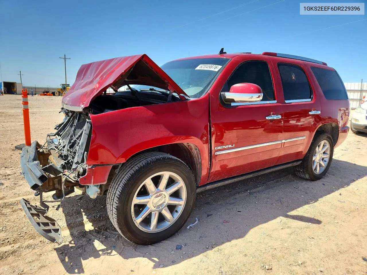 2013 GMC Yukon Denali VIN: 1GKS2EEF6DR229396 Lot: 62049876