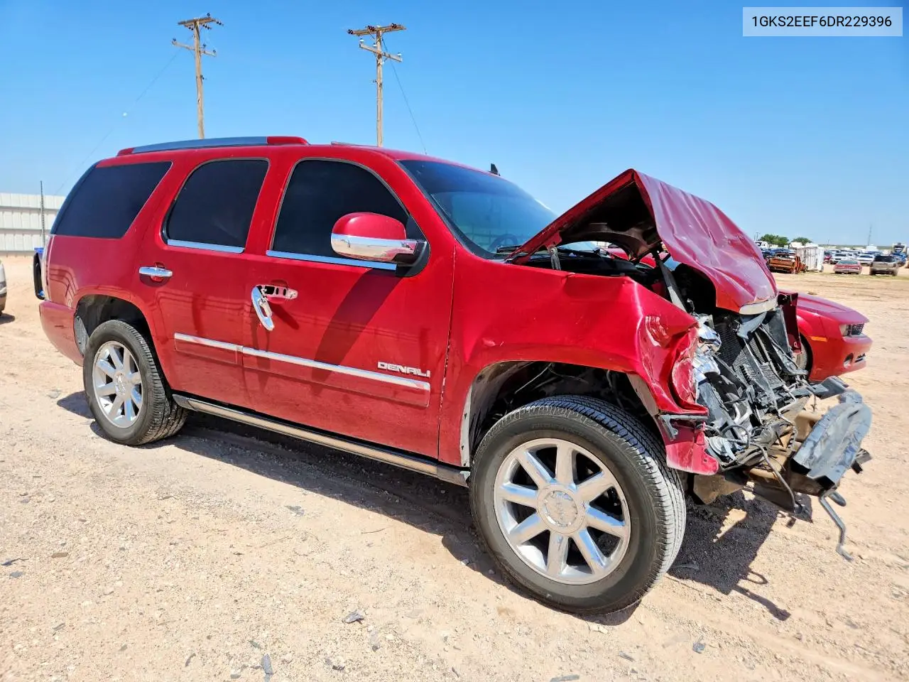 2013 GMC Yukon Denali VIN: 1GKS2EEF6DR229396 Lot: 62049876