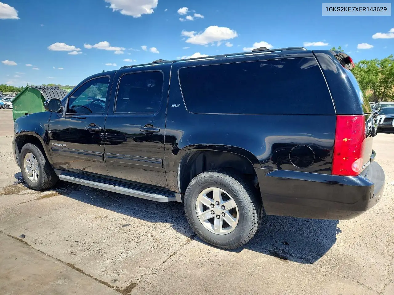 2014 GMC Yukon Xl K1500 Slt VIN: 1GKS2KE7XER143629 Lot: 55077616
