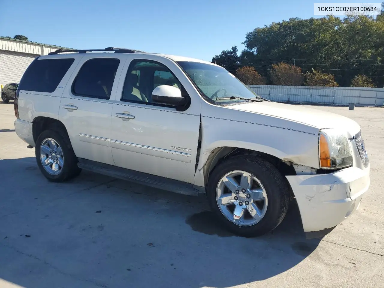 1GKS1CE07ER100684 2014 GMC Yukon Slt