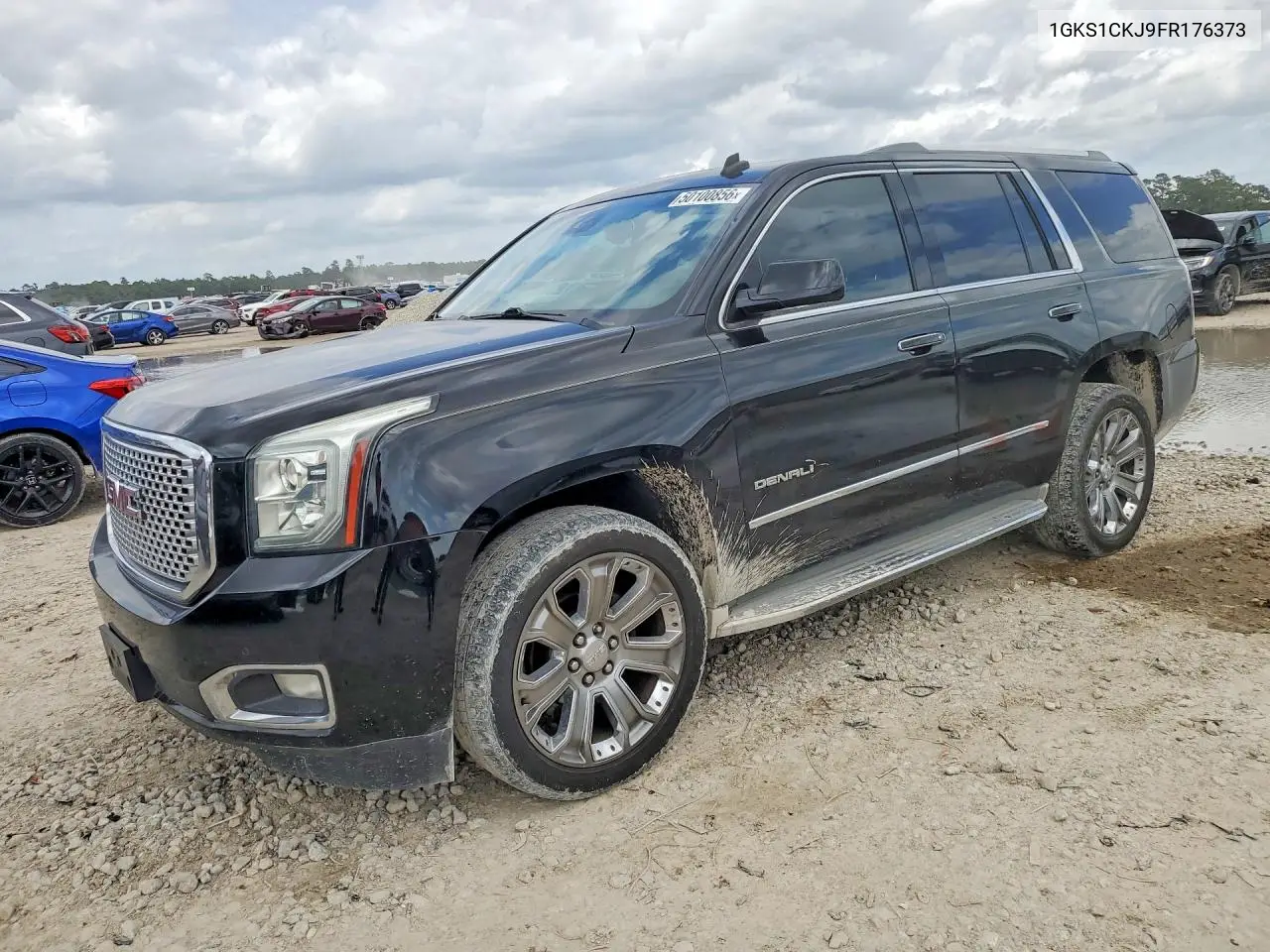 2015 GMC Yukon Denali VIN: 1GKS1CKJ9FR176373 Lot: 50100856