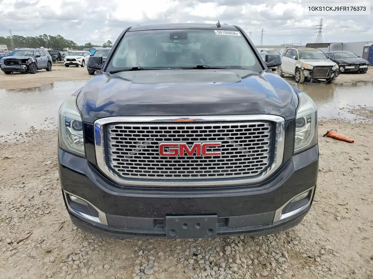 2015 GMC Yukon Denali VIN: 1GKS1CKJ9FR176373 Lot: 50100856