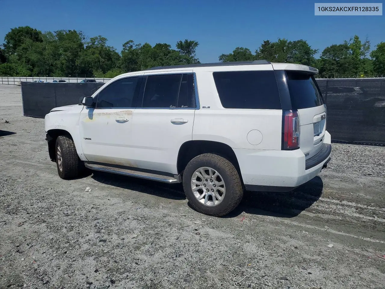 1GKS2AKCXFR128335 2015 GMC Yukon Sle