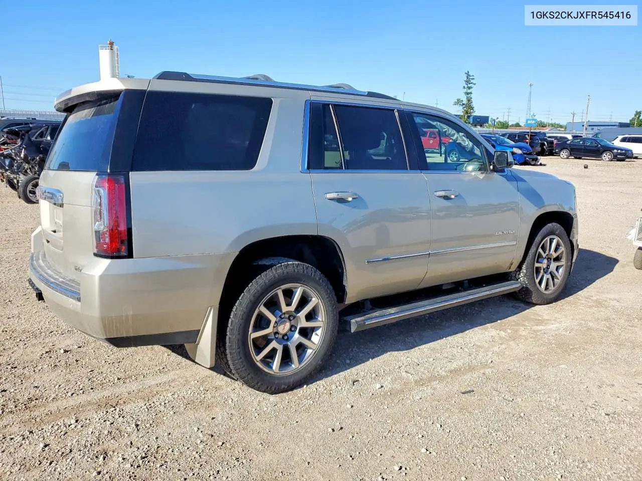 2015 GMC Yukon Denali VIN: 1GKS2CKJXFR545416 Lot: 57230546